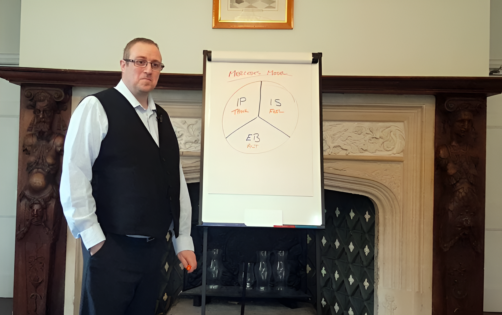 Jason Kemp teaching